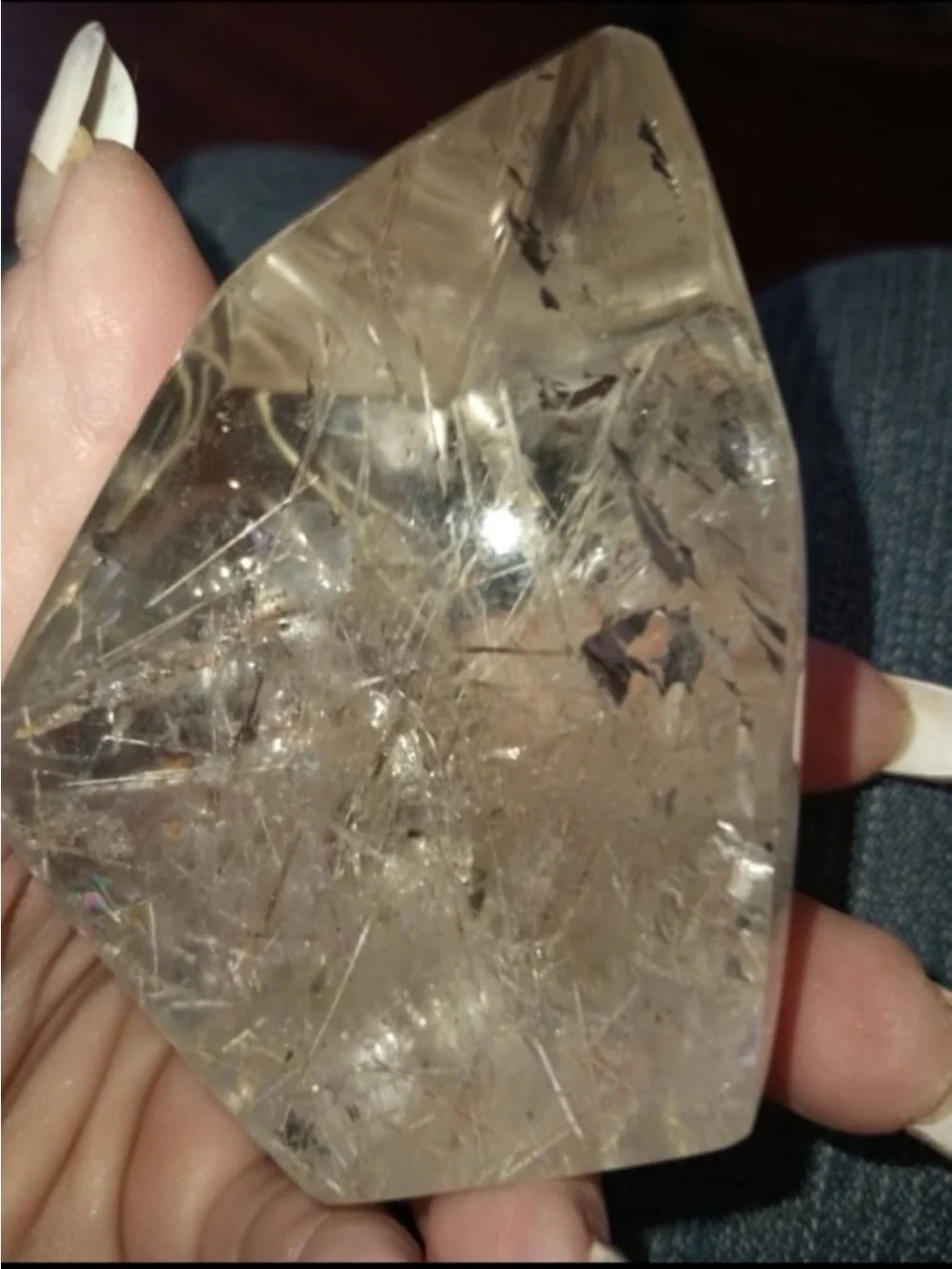 Rutilated Quartz Crystal